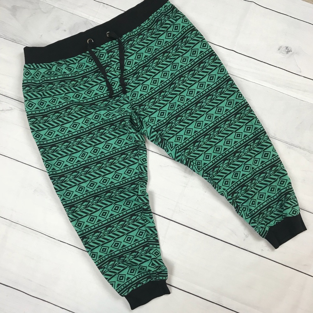 Coco Limon Tribal Capri Joggers XL - Picture 3 of 4